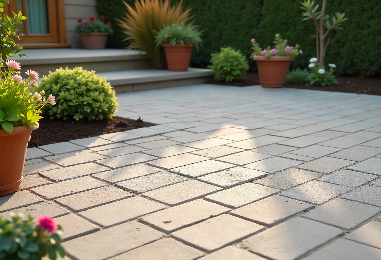 How much does it cost to lay pavers per square metre?
