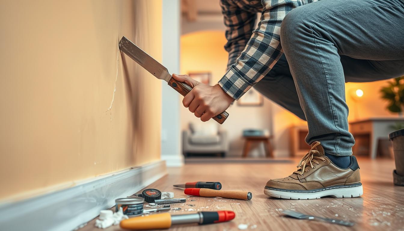 Can you repair cracks in walls and paint them Refreshed Look