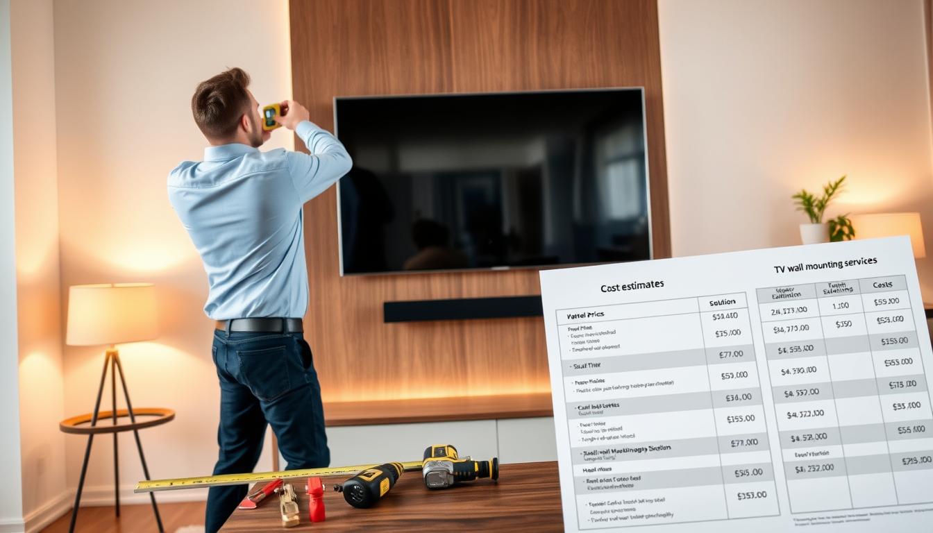 How much does it cost to hang a tv on the wall