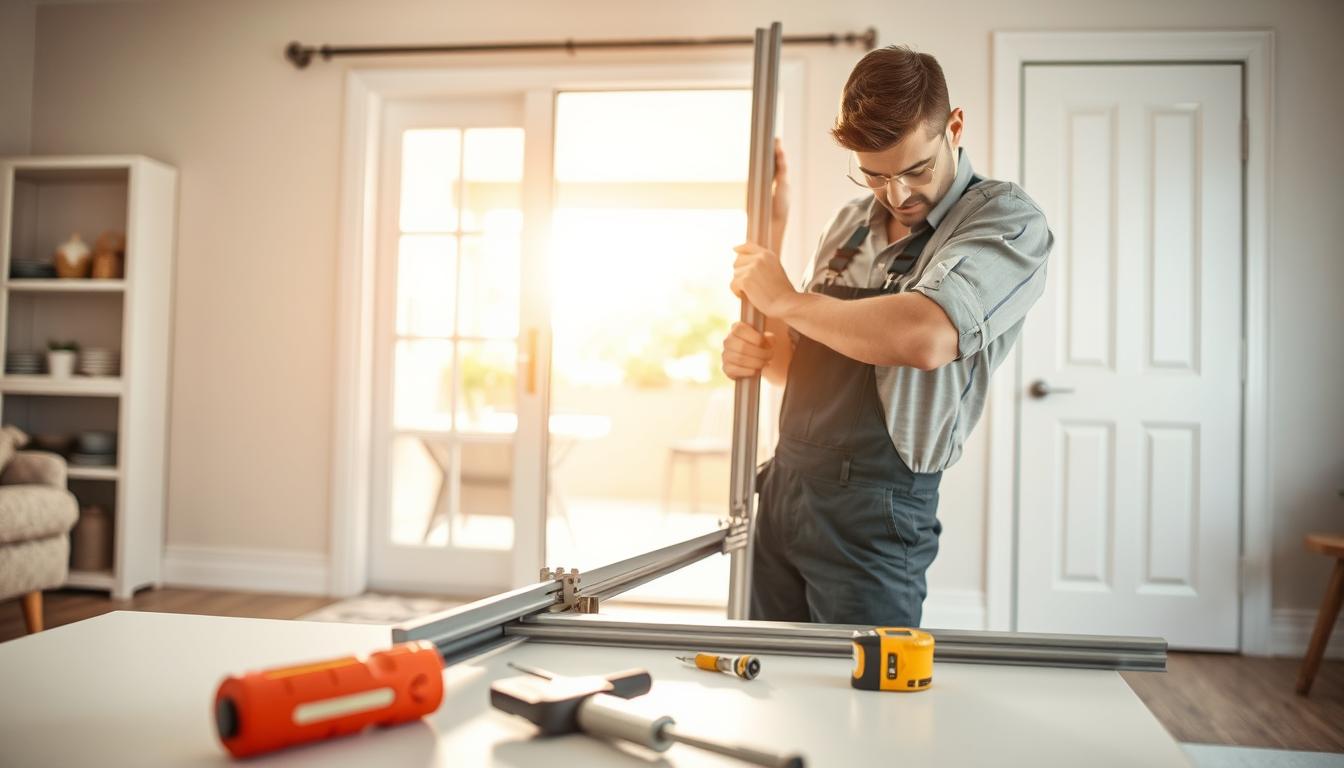 fix broken sliding doors or replace locks