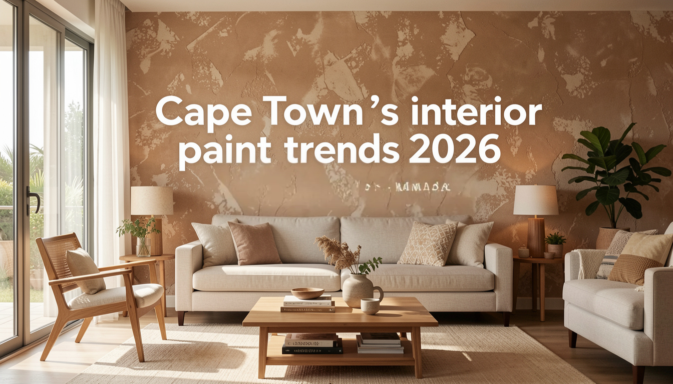 Cape Town’s Top Interior Paint Trends for 2026